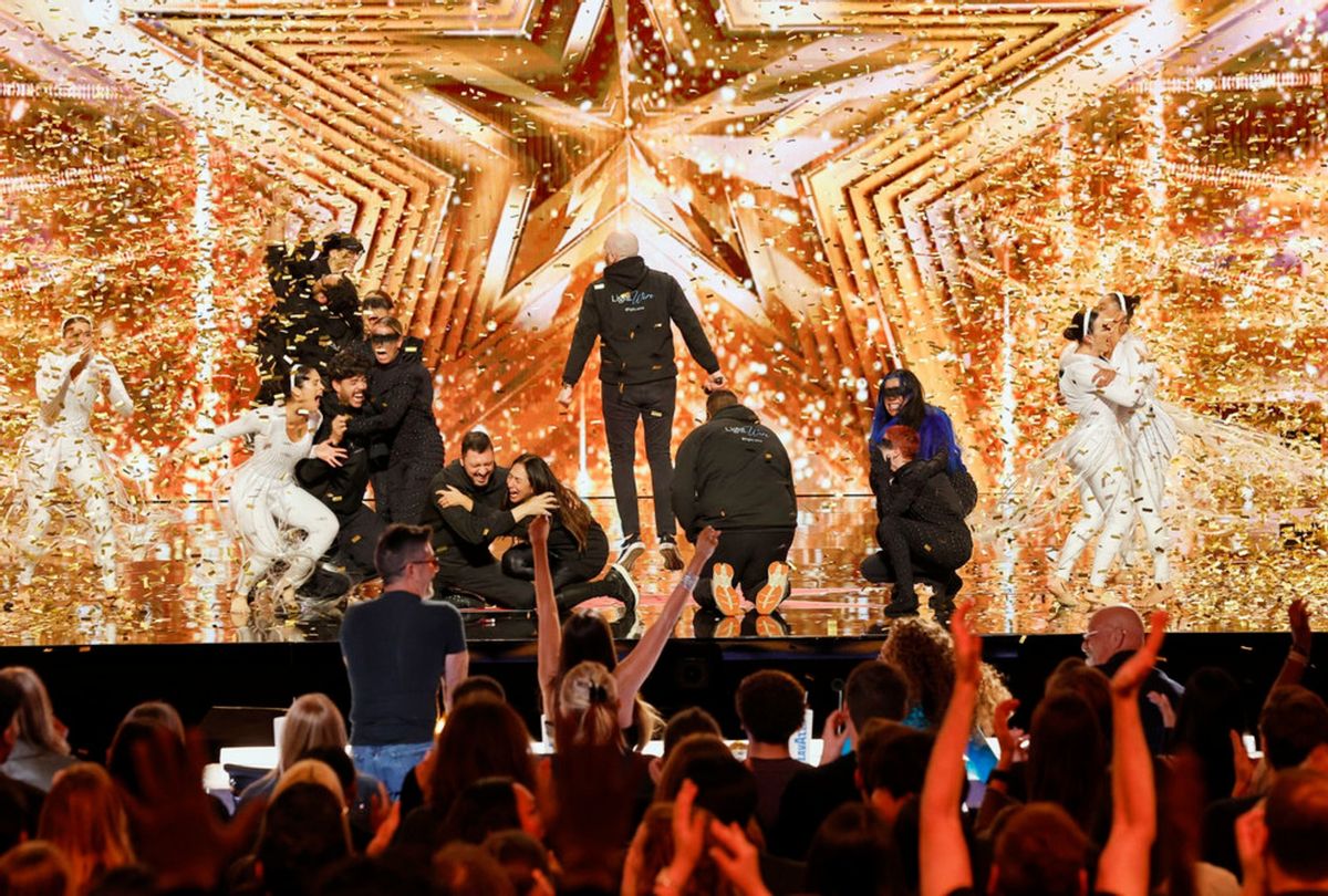 Light Wire perform on "America's Got Talent" (Trae Patton/NBC)
